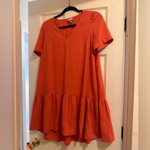 Orange short sleeve dress bought from target. Size XS